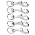 thumbnail image 5 of YOUTHINK Double End Diving Hook,Stainless Steel Diving Hook,L92MM Stainless Steel Spring Snap Hooks Diving Hook Double Ended Spring‑Snap Clip, 5 of 8