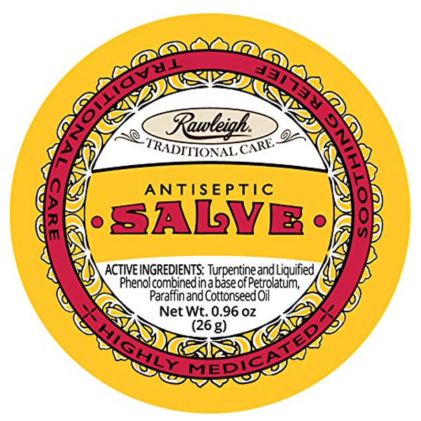 WT Rawleigh Antiseptic Salve 0.96oz FirstAid Antibiotic,Antiseptic