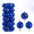 thumbnail image 3 of 24 piezas de 6 cm de bolas de Navidad para Año Nuevo 2025, adornos colgantes para árbol de Navidad, colgantes para decoración de fiestas en el hogar, decoración navideña, 3 of 5