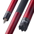 thumbnail image 2 of Viper Clutch 58" Billiard/Pool Cue, 2 Piece, Red, 18 Ounce, 2 of 7