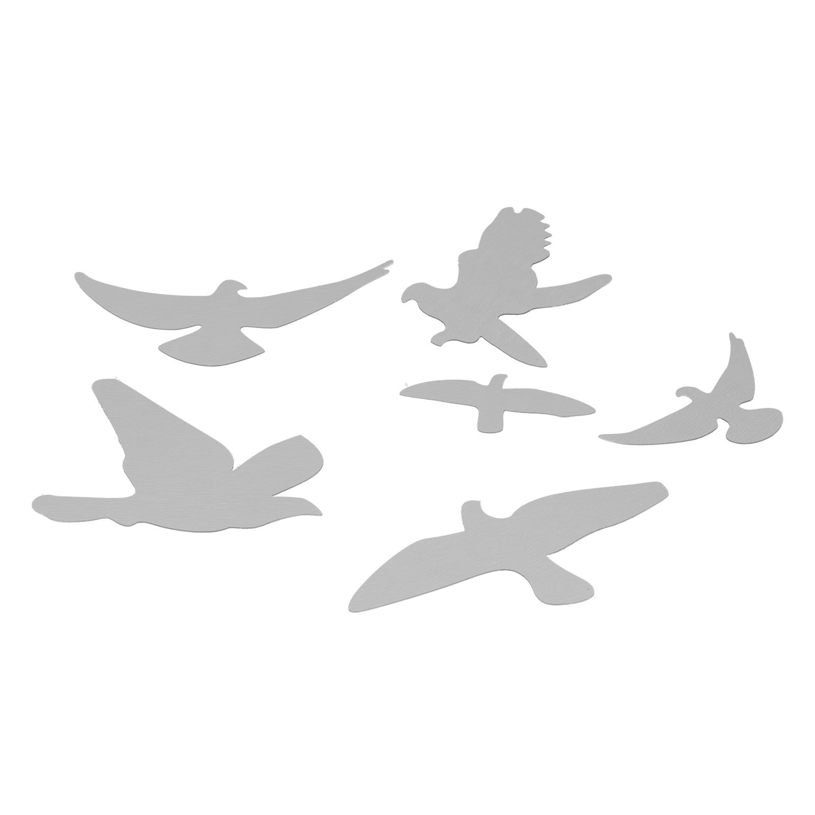 Autocollant Mural PVC Oiseaux 20x30 Cm - Décor Moderne Amovible - 2 Pièces - Pour Chambre, Salon