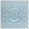 thumbnail image 5 of Better Trends Standard Sham Pillowcase For Standard Bedspread 100% Cotton 1 Pack 21" x 27" Ultra Soft Waffle Weave Medallion Design Decorative Case Covers for Bed Heirloom Collection (Blue), 5 of 5
