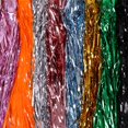 thumbnail image 5 of Set Of 2 Metallic Foil Fringe Table Skirt, Tinsel Disposable Skirting Compatible With Parade , Party, Birthday, 5 of 5