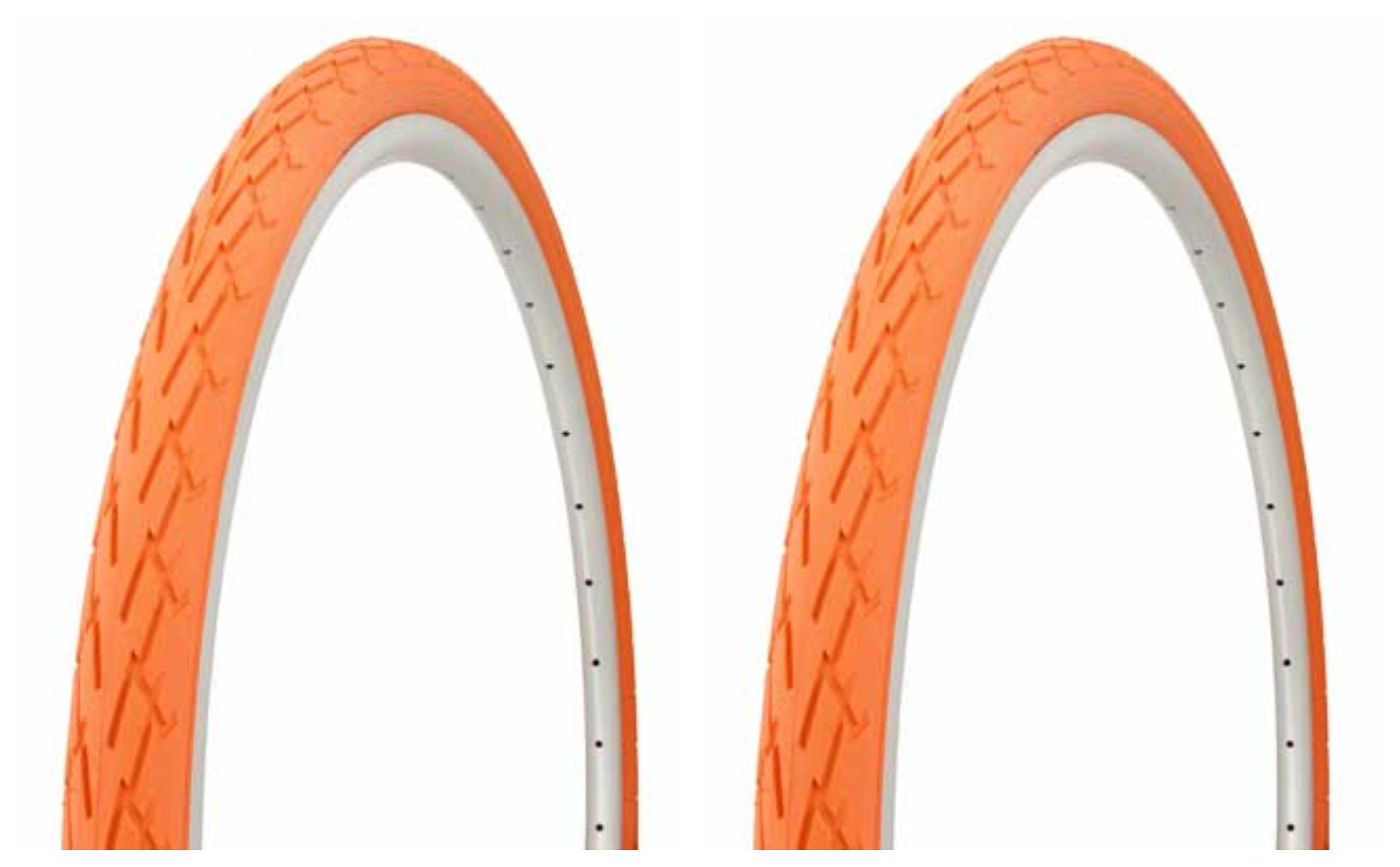 orange bike tires