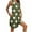 Army Green, variant on Sakmal Sleeveless Moomoo Nightgownss Women Babydoll Soft Nightwear Knee Length Polka Dot Ladies Nightgown L