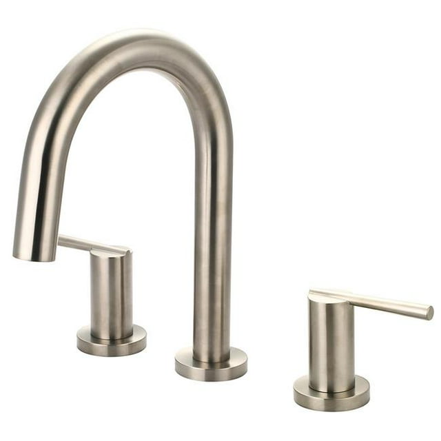 I2v P-1171T-BN Two Handle Roman Tub Trim Set - Brushed Nickel