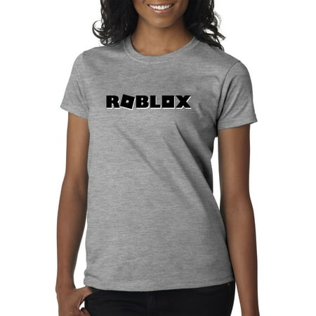 New Way New Way 1168 Women S T Shirt Roblox Block Logo Game - new way 923 mens sleeveless roblox logo game accent large safety green