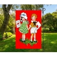 thumbnail image 2 of JOOCAR Valentine's Day Garden Flags, Red Valentine's Day Small Lover Envelopes 12x18 Inches Double Sided Garden Flags for Outdoor Garden Festival Yard Decoration, 2 of 5