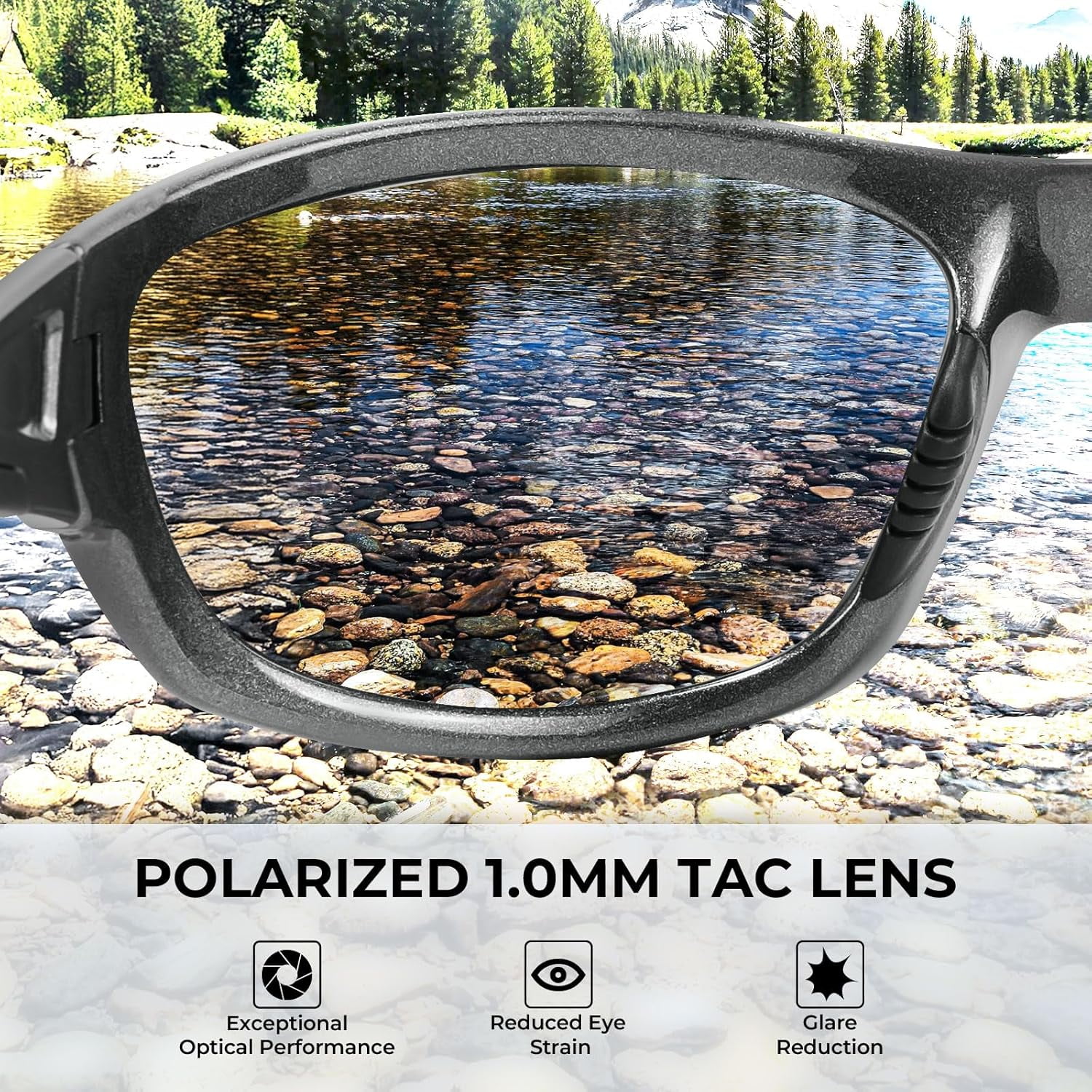 KastKing Polarized Sport Sunglasses, UV Protection Hiwassee