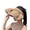 Khaki, variant on Bucket Hat Summer Sunshade Hat Protection Dual Use Hair Hoop Sun Hat for Women Outdoor Beach Soft Foldable Wide Bri