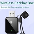 thumbnail image 2 of Wireless CarPlay Adapter - Mini 2in1 USB Wireless Carplay Smart Car Box for IOS/Android Auto Plug and Play, 2 of 7