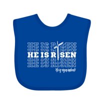 Inktastic He is Risen Mirror Words Boys or Girls Baby Bib