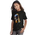 thumbnail image 3 of Girl With Pearl Earring Candy Skull Crewneck T Shirts Boy Girl Teen Brisco Brands M, 3 of 5