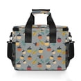 thumbnail image 7 of FORMRS Insulated Cooler Bag 24 Cans Capacity Soft Leakproof Lunch Box with Side Pockets, Cute Acorns Pattern, 7 of 7