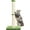 Green, variant on 34inch    with  Sisal Rope 4.3Inch Large Diameter Scratcher  Tree for Indoor Cats Beige