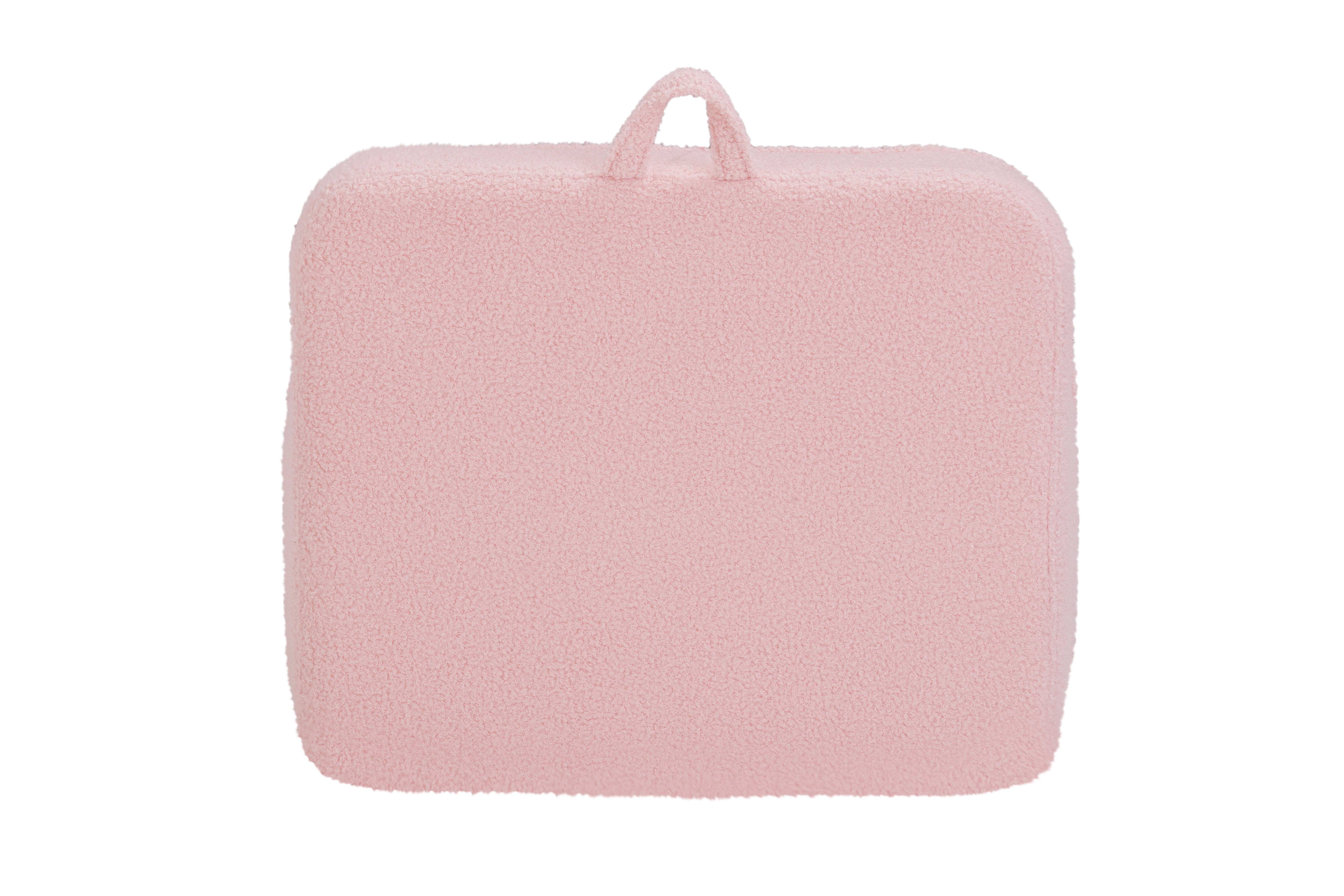Olive & Opie Kuddlez Kids/Toddlers Foam Chair with Washable Cover, Soft Pink