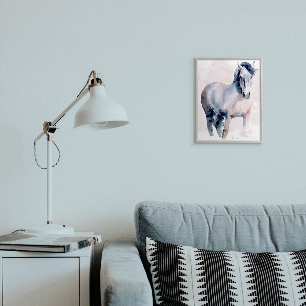 Stupell Industries Americana Horse Figure Southwestern Watercolor Designed by Jennifer Paxton Parker