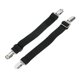 thumbnail image 1 of Motorcycle Pant Leg Clamps Adjustable Boot Straps Clips Pant Stirrups Elastic Leg Straps for, 1 of 5