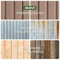 thumbnail image 6 of Sunmthink 9.5 x 9.5 FT Outdoor Storage Shed, Patio Large Metal Shed with Lockable Door Waterproof Tool Shed for Paio, Lawn, Brown, 6 of 8