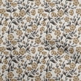 thumbnail image 1 of oneOone Cotton Poplin Tawny Brown Fabric Floral Sewing Craft Projects Fabric Prints By Yard 42 Inch Wide, 1 of 5