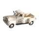 thumbnail image 4 of Escultura de modelo de coche, juguete de modelo de coche, centro de mesa, manualidades, estatua de camioneta. Blanco, 4 of 9