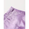 thumbnail image 3 of ORUYROP Women's Asymmetrical Solid Overlap Bodycon Workwear Skirt, 3 of 7