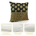 thumbnail image 4 of Shiartex Golden Glitter Print Pillow Cases Cushion Covers , Leopard Pillow Cases Cushion Covers Cheetah Print Throw Pillow Covers Pastel Dancer Decorative Throw Pillowcases for Kids(No Glitter), 4 of 5