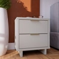 thumbnail image 2 of Manhattan Comfort Granville Engineered Wood Nightstand 2.0 in White, 2 of 9
