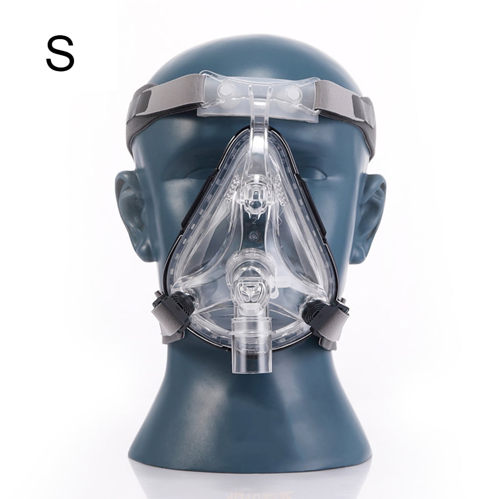 Auto CPAP Face Mask Silicone Respirator Ventilator Mask with Adjustable