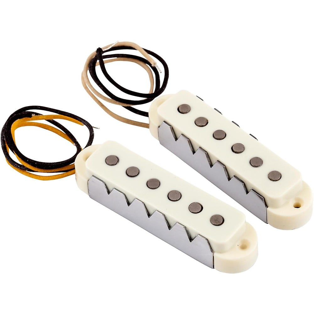 Fender Pure Vintage '65 Jaguar Pickup Set, Vintage White, Set of 2