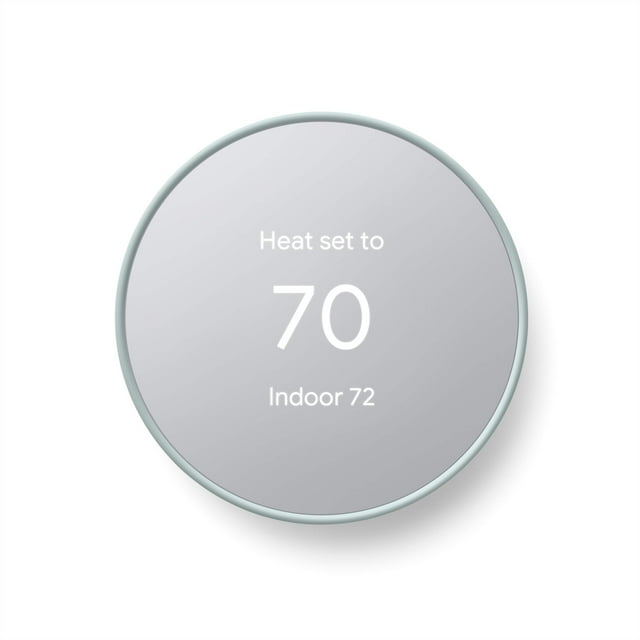 Termostato inteligente Google Nest programable Wifi Fog