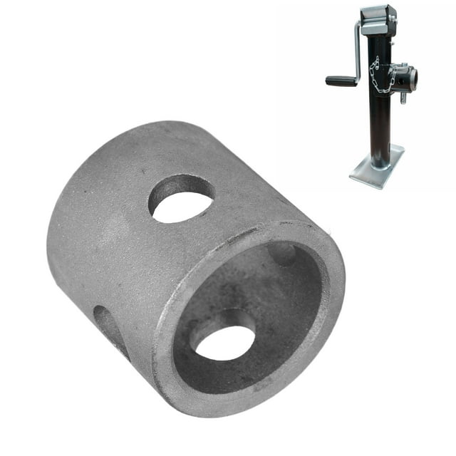 Support de Tuyau pour Cric Pivotant de Remorque, 2000 à 8000 Lbs Cric en Métal Remplacement pour Installation de Tubes de Remorques RV