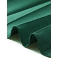 thumbnail image 5 of DARING DIVA Long Pleated Skirt for Women's Elastic High Waist A-line Maxi 3XL Dark Green, 5 of 6