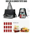thumbnail image 5 of Packuum Tote Bag, Packuum 3 in 1 Tote Bag Backpack, Lunch Compartment, Capacity Computer Handbag with Purse, 5 of 6