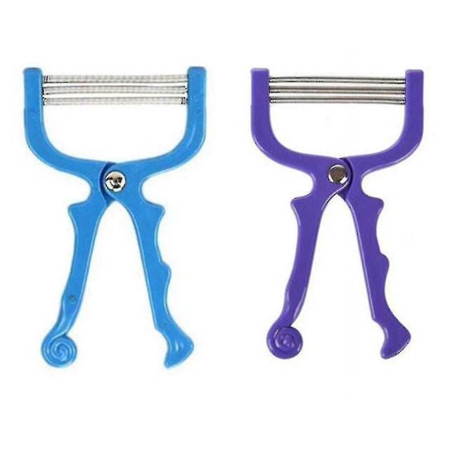 2 uds herramientas de eliminación Facial H Facial 3 capas hilo depilador crema depiladora Facial H