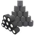 thumbnail image 1 of 12-48 Rolls Self Adhesive Bandage Athletic Elastic First Aid Tape for Sports Injuries Recovery Pet Vet Wrap 1/2/3/4 Inchx5 YardsFluorescent green12 Rolls 7.5cm x4.5m He Qiyong unisex, 1 of 1
