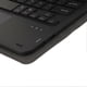 thumbnail image 2 of Étui de protection pour tablette Fire Maximum 11 (11 pouces), clavier Bluetooth détachable rétroéclairé 7 couleurs avec porte-stylo, noir, 2 of 4