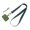 green, variant on Ergonomic Comfortable Phone Security Straps Lanyard Nonslip Patches Holder Fit For Smartphone Case Daily Carry