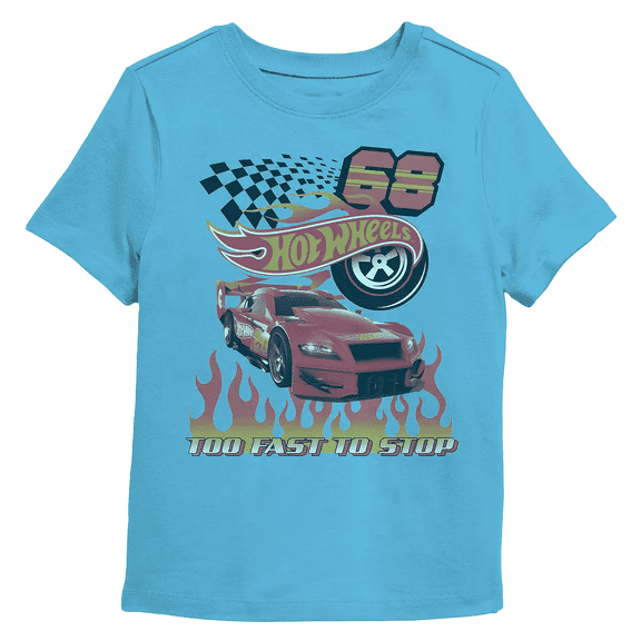Hot Wheels Baby & Toddler Boys Too Fast T-Shirt, Sizes 12M-5T