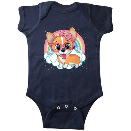 

Inktastic Corgi Gifts Dog Lover Gift Baby Girl Bodysuit