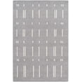 thumbnail image 5 of Hauteloom Charan Wool Living Room, Bedroom Area Rug - Contemporary - Slate Gray, Ivory - 8' x 10', 5 of 6