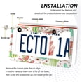 thumbnail image 5 of Coolnut Watercolor Cactus License Plate Frame 2 Pack 2 Holes Car Aluminum License Plate Holder Automotive Parts Decoration Universal with Screw Caps Cover, 5 of 7