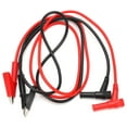 2024 P08 4mm Multimeter Test Line DIY Plug to Clip Testing Cable for