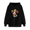thumbnail image 6 of Aimik Womens Funny Cow Graphic Hoodies Sweatshirts Long Sleeve Pullover Tops with Drawstring Pockets Fall Loose Comfy Hoodied Tops, 6 of 6
