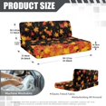thumbnail image 7 of XYZCANDO Maple Leaf RV Dinette Cushions RV Decor Washable Furniture Covers Fall Thanksgiving for Sofa and Loveseat Comfortable Cushion Covers for Couches and Sofas Stretchable Slipcovers, 7 of 7