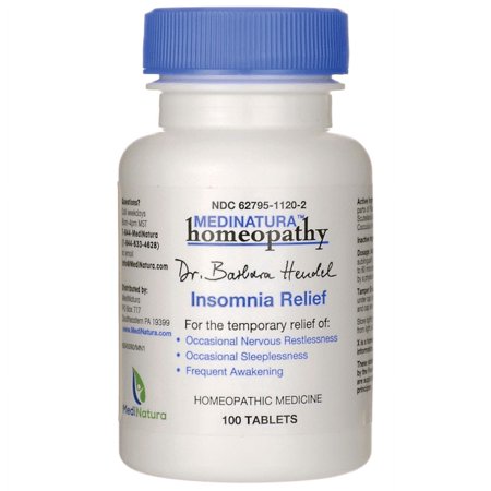 MediNatura Insomnia Relief 100 Tabs