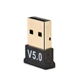 thumbnail image 3 of Transmisor de audio Receptor USB inalámbrico Adaptador portátil V5.0 compatible con Bluetooth para computadora portátil Inevent EL002805-00, 3 of 7