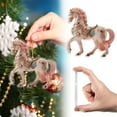 thumbnail image 4 of Clearance Sale! 1Pc Horse Hanging Ornament 2026, 2D Acrylic Art Spirit Horses Decor, Horse Crystal Tree Decoration for Home Garden Wall Decor Women Girls and Horses Lovers, 4 of 10