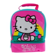 Thermos Hello Kitty Lunch Bag, Insulated Lunch Bags For Kids, Lunch Box For Kids, Food Drink Dual Compartment Lunch Kit