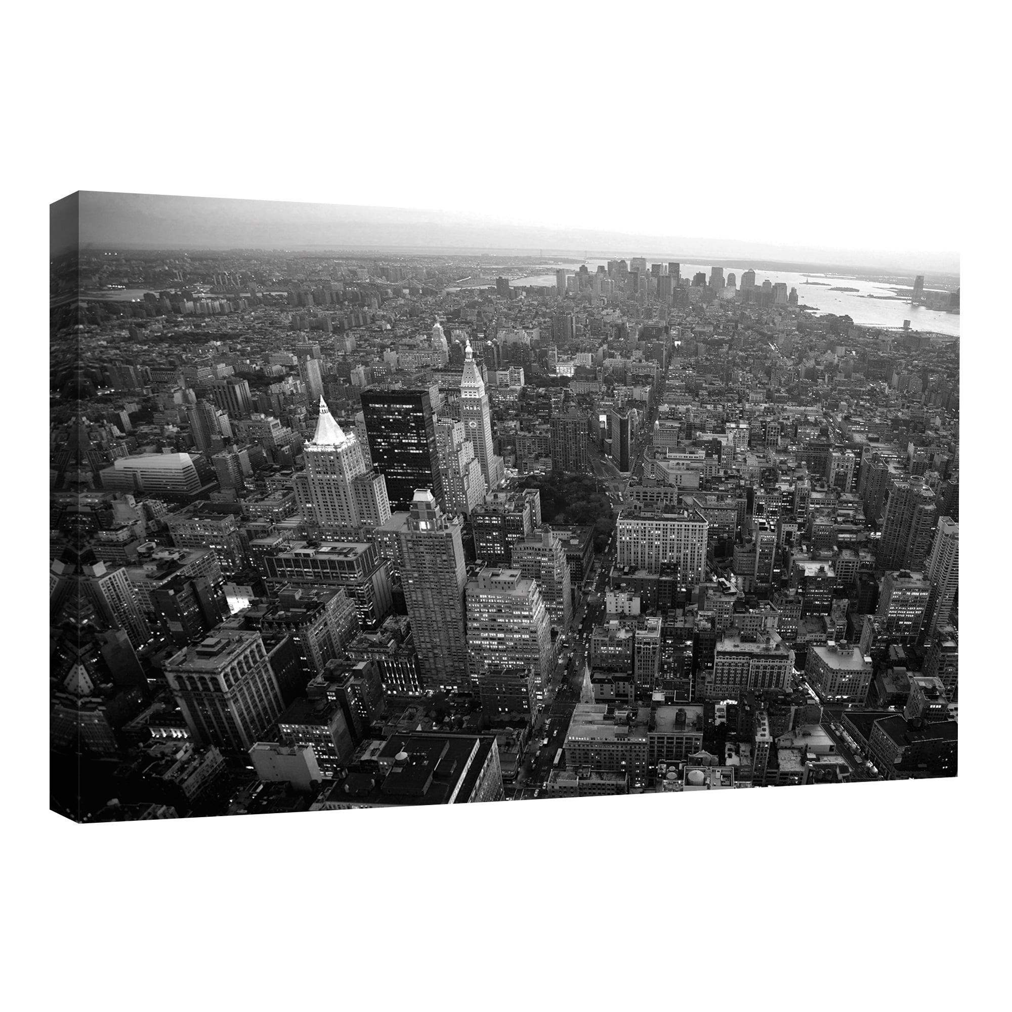 Masterpiece Art Gallery Empire State New York By D. Gulin Canvas Art Print 24" x 36"